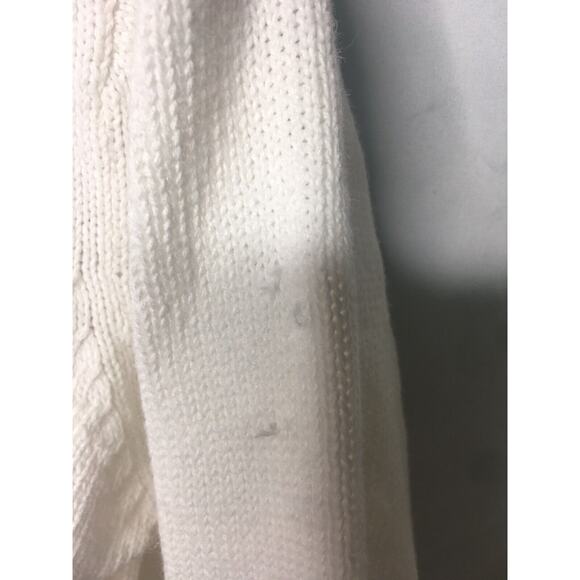 Heirloom Collectibles Patriotic Cardigan Sweater Embroidery Flags Hearts Size M - Picture 8 of 9